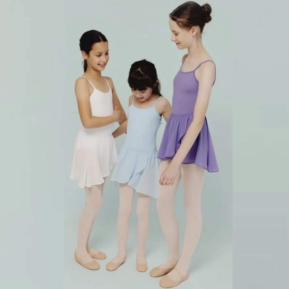 💞 New Little Girls Size Small Dance Core Ballet Tights in Beige